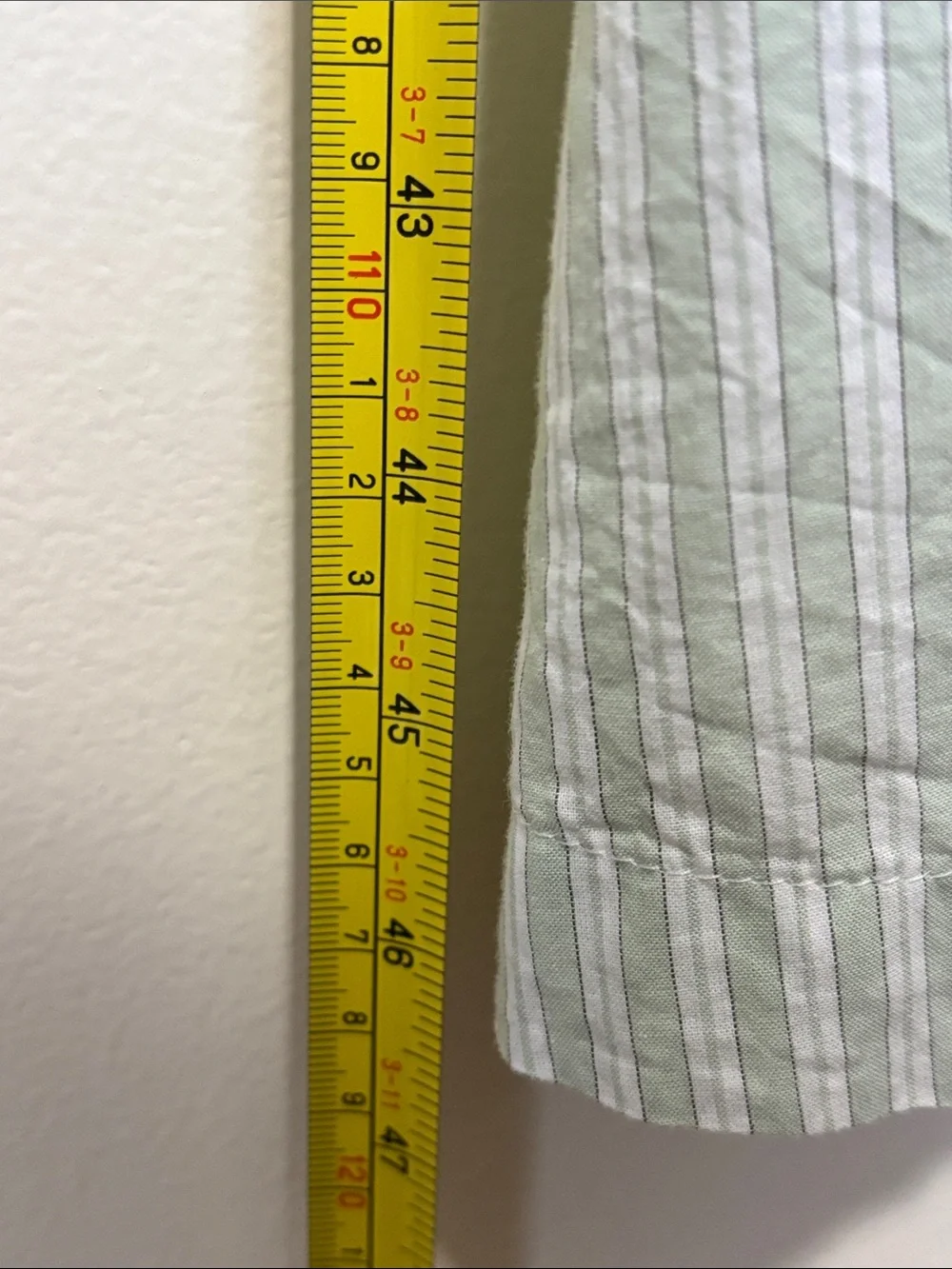 Old Navy Sage Green Striped Midi Dress with Ruffled Straps and Smocked Waist - Picture 14 of 15
